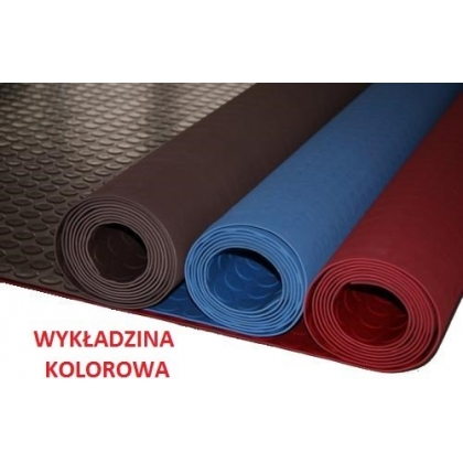 Stud rubber mat, Coin rubber mat, colors: blue, gray, red