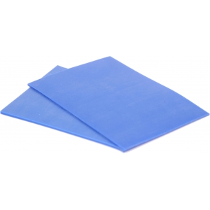 płyta gumowa MVQ atest FDA 1 mm niebieska (silikon, silicone)