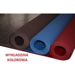 Stud rubber mat, Coin rubber mat, colors: blue, gray, red
