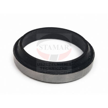 ZZ 30x40x7/10 zgarniacz metalowo-gumowy