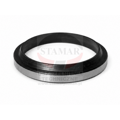 ZZ 63x75x7/10 zgarniacz metalowo-gumowy